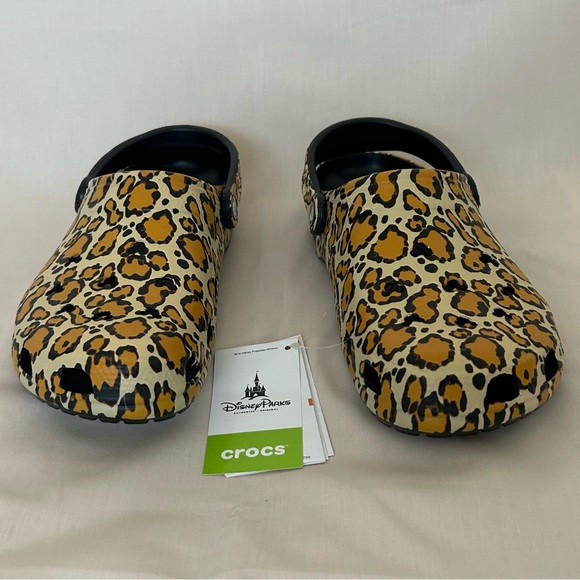 NWT Disney Leopard CROCS - Picture 2 of 14
